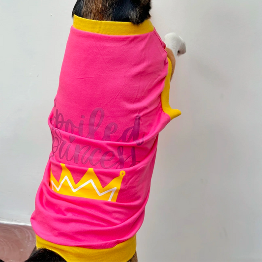 Spoiled Princess Dog T-shirt