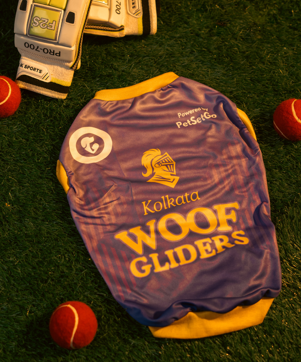 Kolkata Woof Gliders IPL Dog Jersey