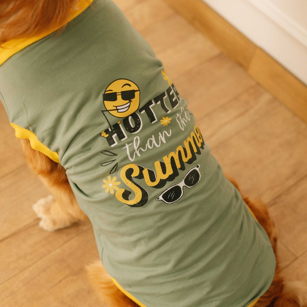 Hotter Than The Summer Dog T-shirt (Blue)
