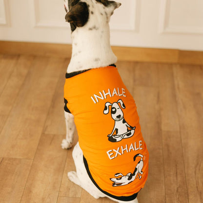 Inhale Exhale Dog T-shirt