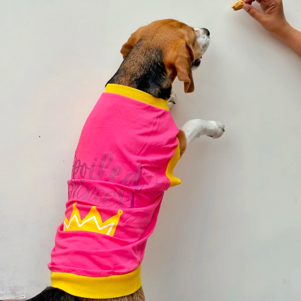 Spoiled Princess Dog T-shirt