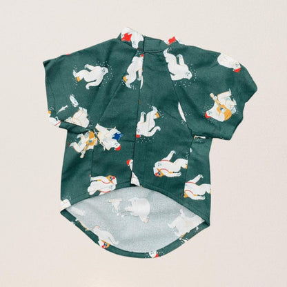 Mr Snow Man Dog Shirt