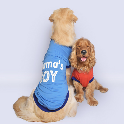 Mama's Boy Dog T-Shirt
