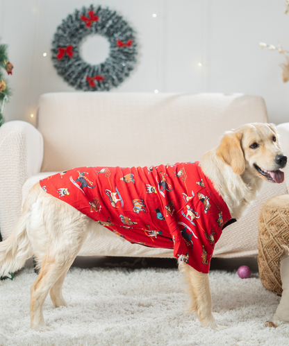 Dashing through the Snow Dog Shirt