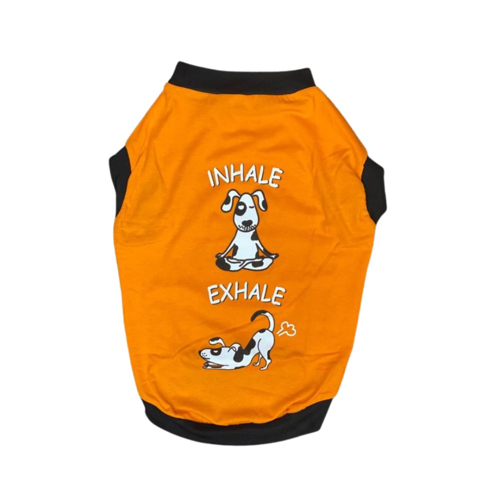 Inhale Exhale Dog T-shirt