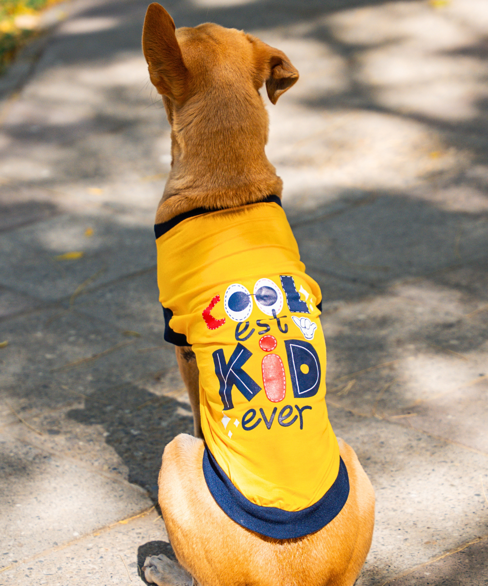 Coolest Kid Ever Dog T-shirt
