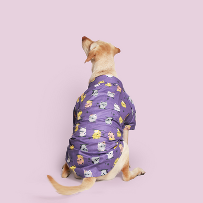 Funky Animal Print Cotton Shirt