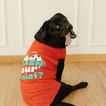 Main Aur Aalsi Dog T-shirt