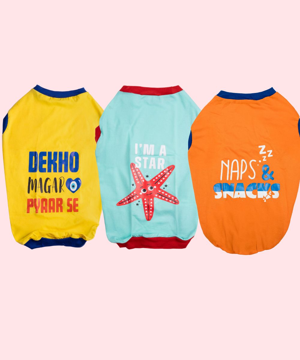 Super Saver Pack of 3 T-shirts Offbeat