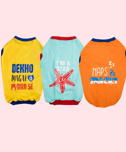 Super Saver Pack of 3 T-shirts Offbeat