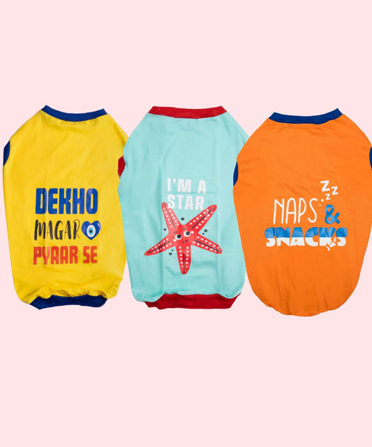 Super Saver Pack of 3 T-shirts Offbeat