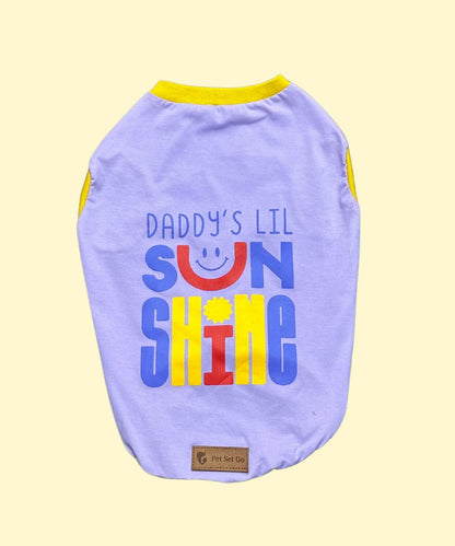 Daddy’s Sunshine Dog T-shirt