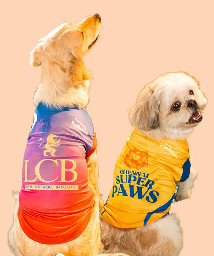 Pack of 2 IPL Dog Jersey - PawPlay